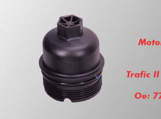 Master II Motor Yağ Filtre Kapağı üretimimiz başlamıştır.